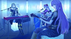 Blue Drums vocaloid megurine luka Nekomura Iroha