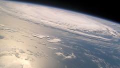 Blue Earth outer space