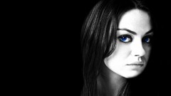 Blue eyes Actress selective