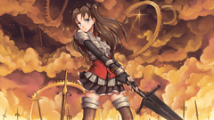 Blue eyes Anime brunettes