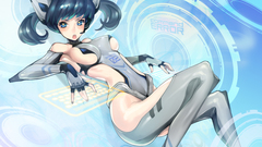 Blue eyes bodysuits anime