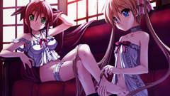 Blue eyes bottomless Green