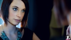 Blue eyes brunettes Ajilee Ajilee (SuicideGirls)