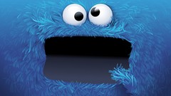 Blue eyes Characters Sesame Street Cookie Monster