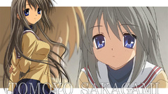 Blue eyes Clannad sakagami