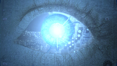 Blue eyes Computers blue