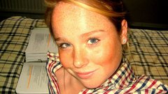 Blue eyes freckles faces