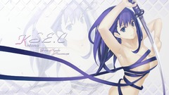 Blue eyes Katana anime