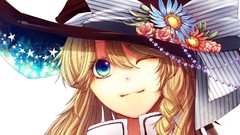 Blue eyes kirisame marisa