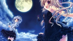 Blue eyes moon skirts