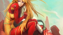 Blue eyes neon genesis