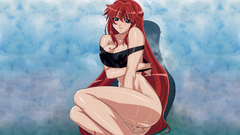 Blue eyes redheads anime