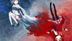 Blue eyes redheads anime