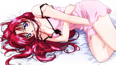 Blue eyes redheads Anime