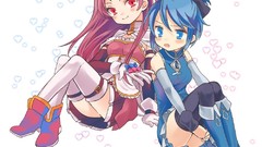 Blue eyes redheads blue