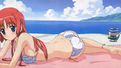 Blue eyes redheads da