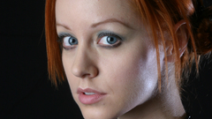 Blue eyes redheads Lindy