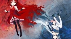 Blue eyes redheads red