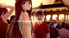 Blue eyes redheads V