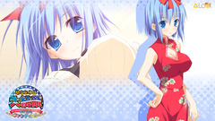 Blue eyes Ribbons hair