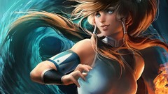 Blue eyes sakimichan Avatar: The Legend of Korra