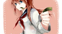 Blue eyes school uniforms gintama redheads