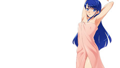 Blue eyes shower blue