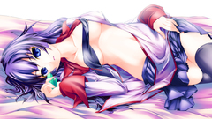 Blue eyes tie skirts