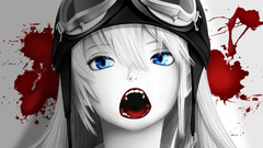 Blue eyes vectors bakemonogatari