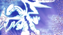 Blue eyes white dragon