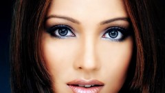 Blue eyes woman