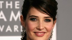 Blue eyes woman earrings