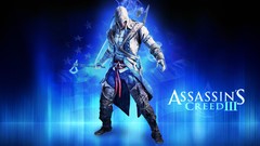Blue fan art assassins creed 3 assassins creed Assassin video 