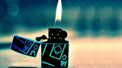 Blue fire deviantart Zippo
