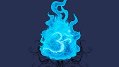 Blue flame