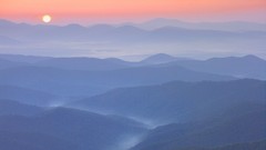Blue forests National carolina parkway