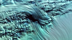 Blue glacier Antarctica