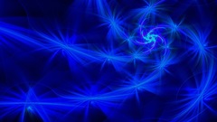 Blue glow abstract neon