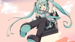 Blue hair anime girls