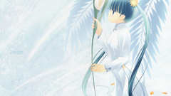 Blue hair Anime girls