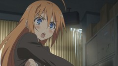 Blue hair anime girls blue eyes mayo chiki orange hair 