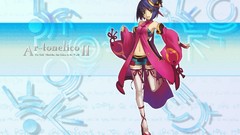 Blue hair anime girls nagi ar tonelico video games