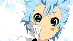 Blue hair blue eyes bleach k - on Espada grimmjow jaegerjaquez