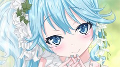 Blue hair denpa onna