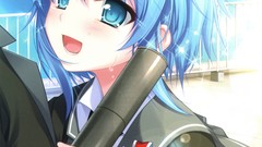 Blue hair Kimi to Issho ni Misumi Chisa