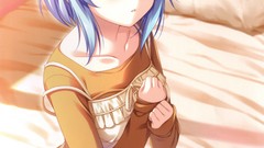 Blue hair Kimi to Issho ni Misumi Chisa