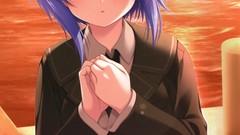 Blue hair Kimi to Issho ni Misumi Chisa