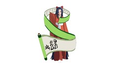 Blue hair mirai nikki hair bow purple eyes Scrolls Simple 