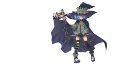 Blue hair pixiv cloaks