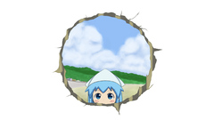 Blue hair Shinryaku! Ika